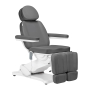 Elektryczny fotel kosmetyczny SILLON CLASSIC 3 silniki z kołyską pedi szary - 2