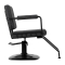 Gabbiano fotel fryzjerski Katania Loft Old Leather czarny - 1