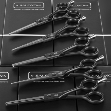 Nożyczki Barberskie Ascari Japan ACADEMIA 5,5" praworęczne - 5