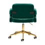 4Rico Krzesło QS-OF213G aksamit zielone - 4
