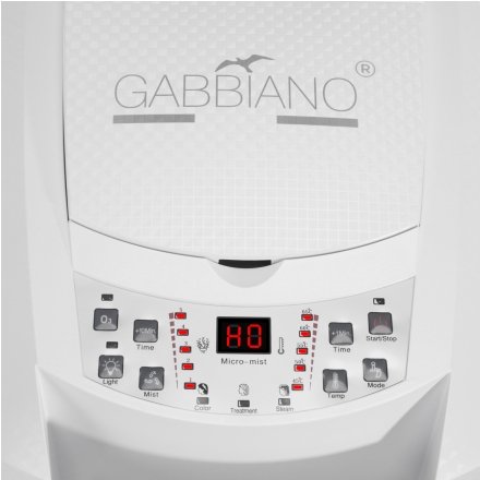 Gabbiano sauna fryzjerska stojąca 408D biała z aktywnym ozonem - 15