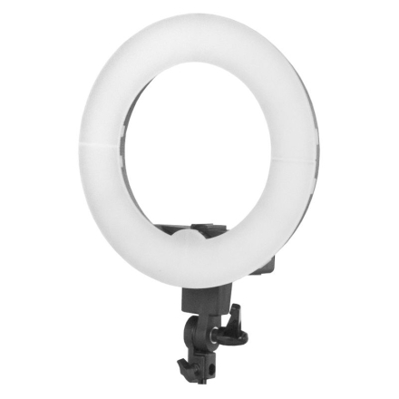 Lampa pierścieniowa Ring light 12' 35W led czarna + statyw - 2