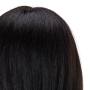 Główka treningowa fryzjerska Gabbiano WZ1 naturalne włosy, kolor 1H, długość 20" - 6