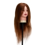 Główka treningowa fryzjerska Gabbiano WZ1 naturalne włosy, kolor 4H, długość 20" - 4
