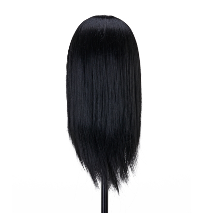 Główka treningowa z brodą fryzjerska Gabbiano WZ4 syntetyczne włosy, kolor 1H, długość 8"+6" - 4