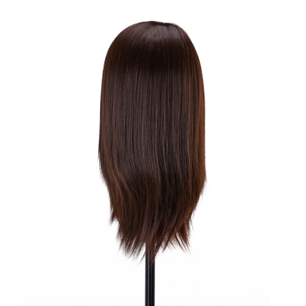 Główka treningowa z brodą fryzjerska Gabbiano WZ4 syntetyczne włosy, kolor 4H, długość 8"+6" - 3