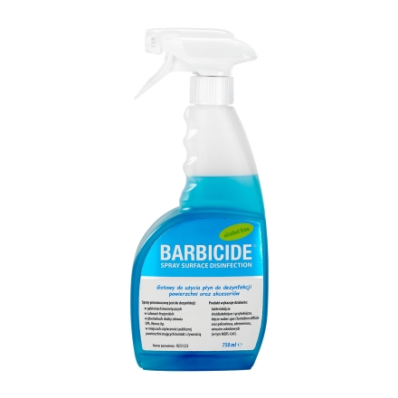 Barbicide spray do dezynfekcji wszystkich powierzchni 750 ml bez zapachu