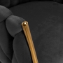 4Rico krzesło QS-GW06G aksamit szare - 6