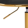 4Rico krzesło obrotowe QS-GW01G aksamit czarne - 9