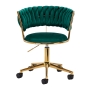 4Rico krzesło obrotowe QS-GW01G aksamit zielone - 3