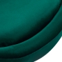 4Rico fotel obrotowy QS-BL12B aksamit zielony - 7