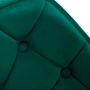 4Rico fotel obrotowy QS-BL14G aksamit zielony - 6