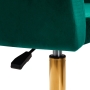 4Rico fotel obrotowy QS-BL14G aksamit zielony - 9