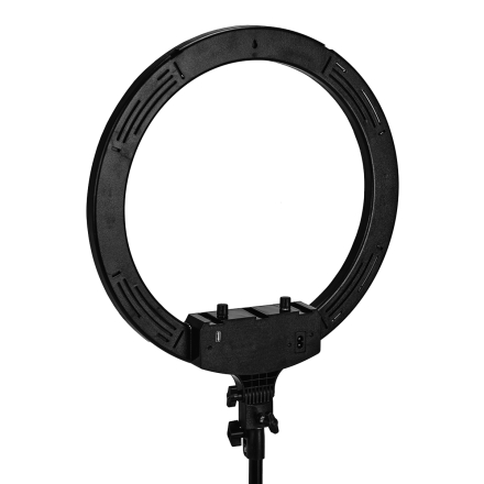 GLOW lampa pierścieniowa ring 18" bsc ze statywem 45W - 3