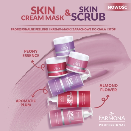 Farmona Skin scrub aromatic plum peeling do ciała i stóp śliwka 500 g - 2