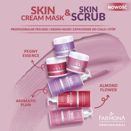 Farmona Skin cream mask almond flower kremo-maska do ciała i stóp kwiat migdałowca 500 ml - 2