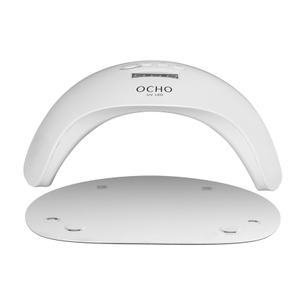 Lampa UV LED OCHO NAILS X13 65W biała z lustrzanym dnem - 4
