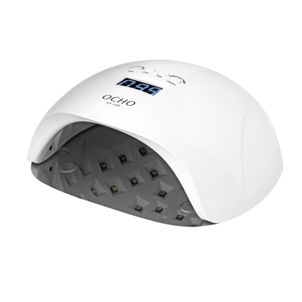 Lampa UV LED OCHO NAILS X13 65W plus biała z lustrzanym dnem - 2
