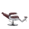 Hair System fotel barberski BM88066 bordowy - 2