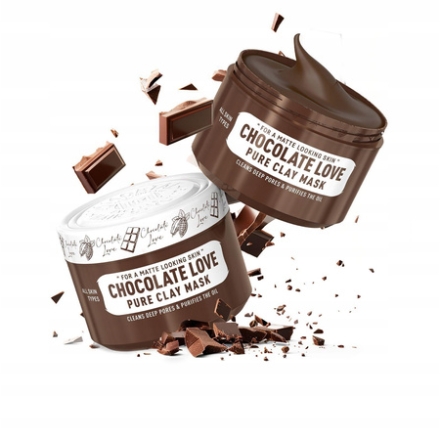 Immortal Chocolate Love Maska glinkowa do twarzy oczyszczająca 300ml - 2