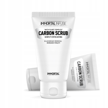 IMMORTAL CARBON SCRUB peeling scrub do twarzy 150ml - 3