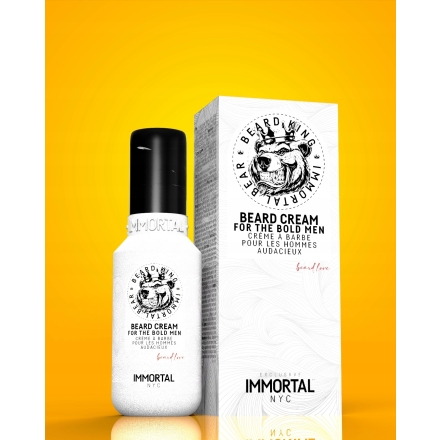 Immortal NYC Beard King Krem do pielęgnacji i stylizacji brody wąsów 100ml - 2