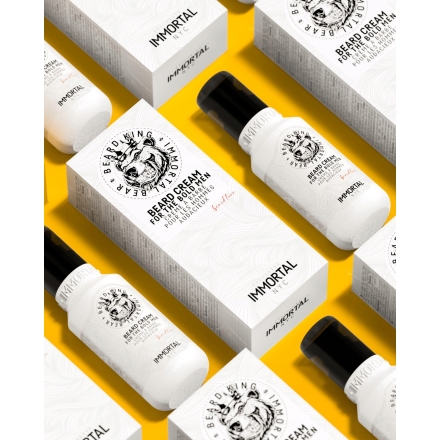 Immortal NYC Beard King Krem do pielęgnacji i stylizacji brody wąsów 100ml - 3