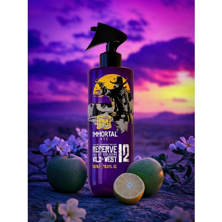 Immortal NYC Barber Reserve WILD WEST woda kolońska 500ml - 6