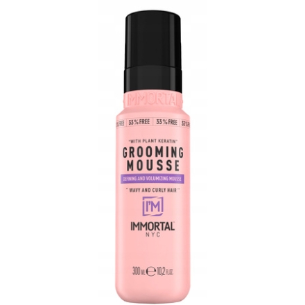 Immortal NYC Grooming Mousse Pianka Do Włosów Kręconych Loków Fal 300ml - 3