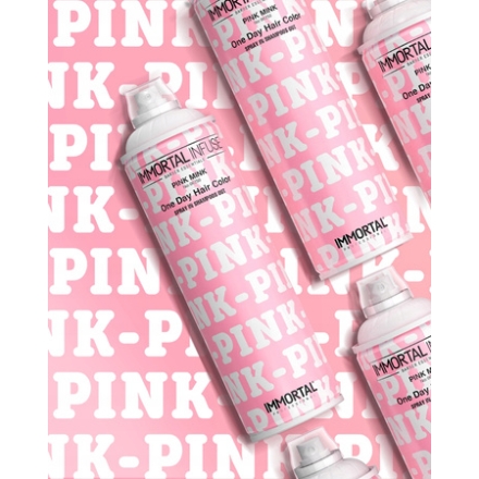 Immortal One Day Hair Color Pink Mink Spray Koloryzujący Farbujący 200ml - 3