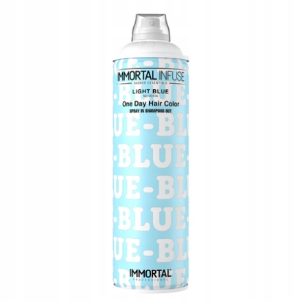 Immortal One Day Hair Color Light Blue Spray Koloryzujący Farbujący 200ml - 2