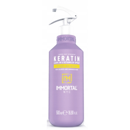 Immortal Odżywka Keratin do włosów suchych cienkich farbowanych 500ml