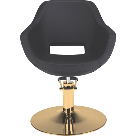 Fotel Fryzjerski Lore Dysk Gold - 2