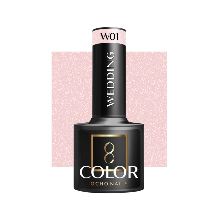 OCHO NAILS Lakier hybrydowy wedding W01 -5 g