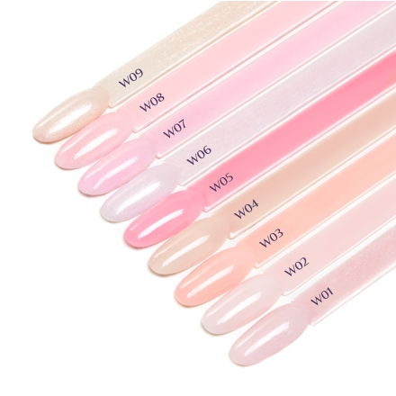 OCHO NAILS Lakier hybrydowy wedding W01 -5 g - 4