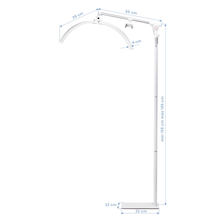 Lampa zabiegowa do rzęs GLOW FX07 biała - 11