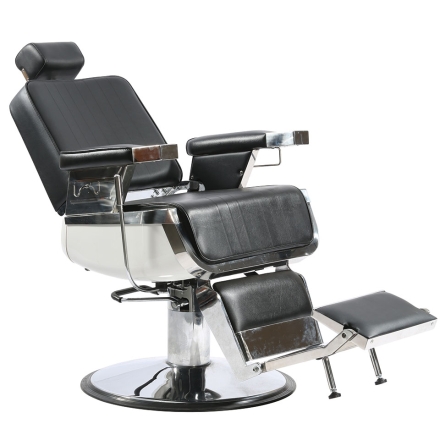 Fotel barberski Bart Mirplay Czarny - 4