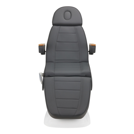 Fotel kosmetyczny elektryczny SILLON Lux 273b 3sil. v2 szary - 6