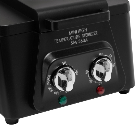 Sterylizator wysokotemperaturowy SM-360A czarny - 5