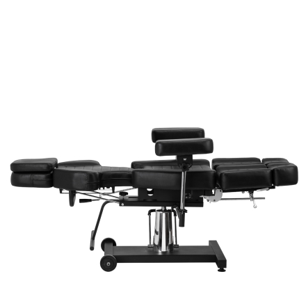 Fotel hydrauliczny do tatuażu Pro Ink 601A czarny - 8
