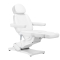 Elektryczny fotel kosmetyczny SILLON CLASSIC 3 silniki z podgrzewaniem second edition biały - 2