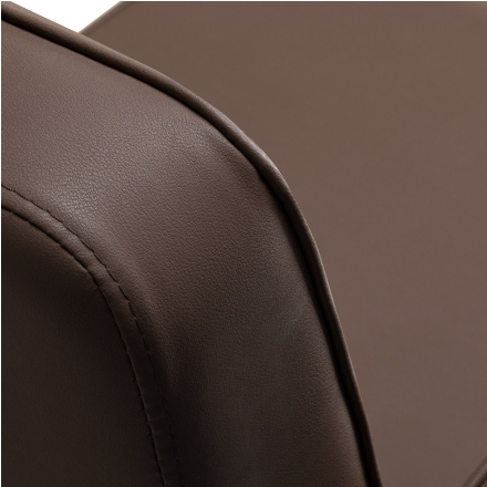 Gabbiano fotel barberski Continental brązowy - 11