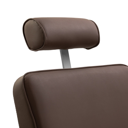 Gabbiano fotel barberski Continental brązowy - 15