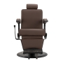 Gabbiano fotel barberski Continental brązowy - 3