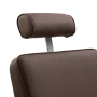 Gabbiano fotel barberski Continental brązowy - 16
