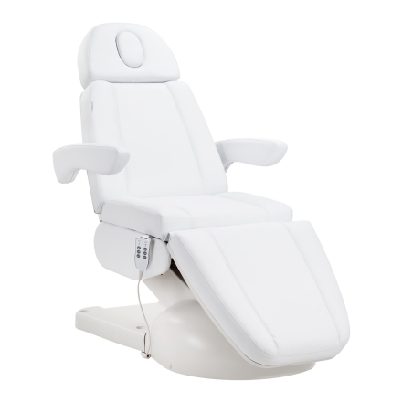Fotel kosmetyczny Azzurro Lux 3m biały