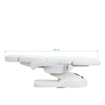 Fotel kosmetyczny Azzurro Lux 3m biały - 15