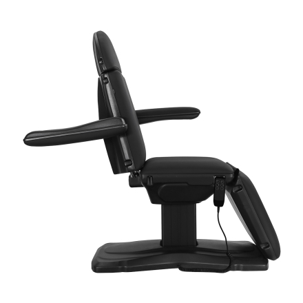 Elektryczny fotel kosmetyczny SILLON Eclipse 3 siln. czarny - 5