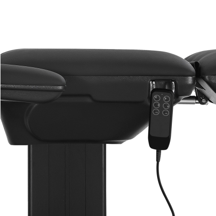 Elektryczny fotel kosmetyczny SILLON Eclipse 3 siln. czarny - 9