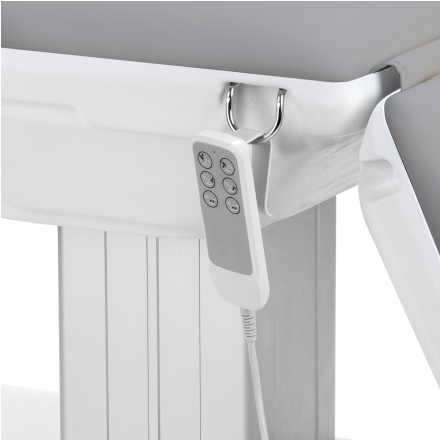 Elektryczny fotel kosmetyczny SILLON Eclipse 3 siln. szary - 9